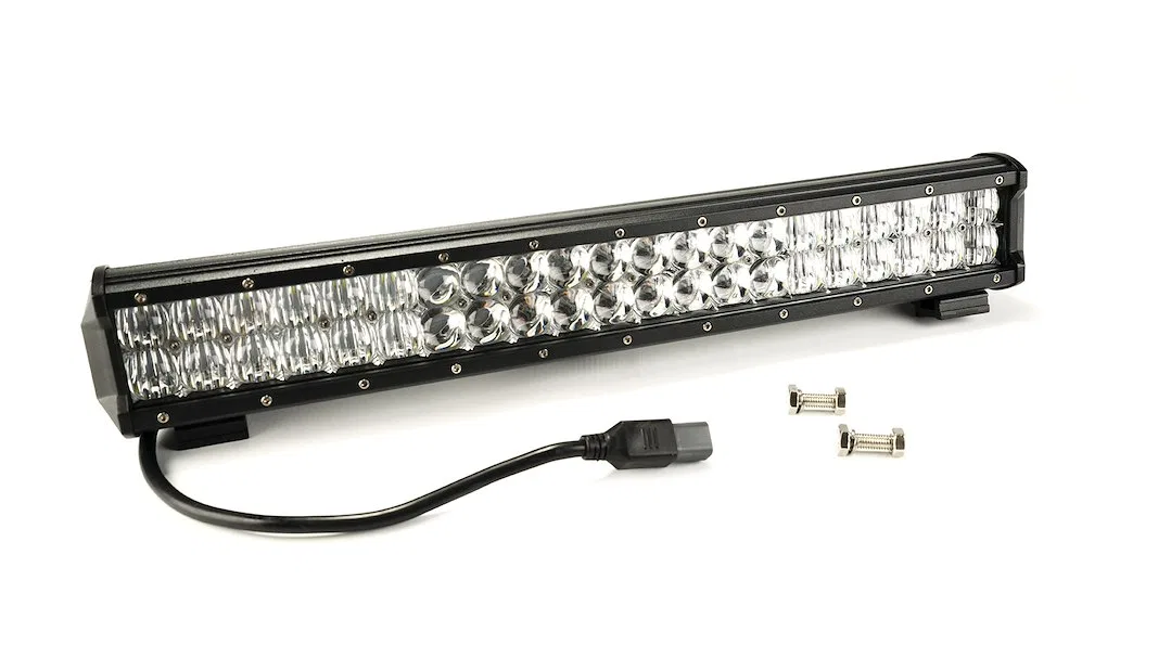 72021 – SOUTHERN TRU Light Bar, LED Bulb 20 Inch Length Straight Dual Row 40 Clear LED 3 Watt Bulb 120 Watt/ 10 Amp D...